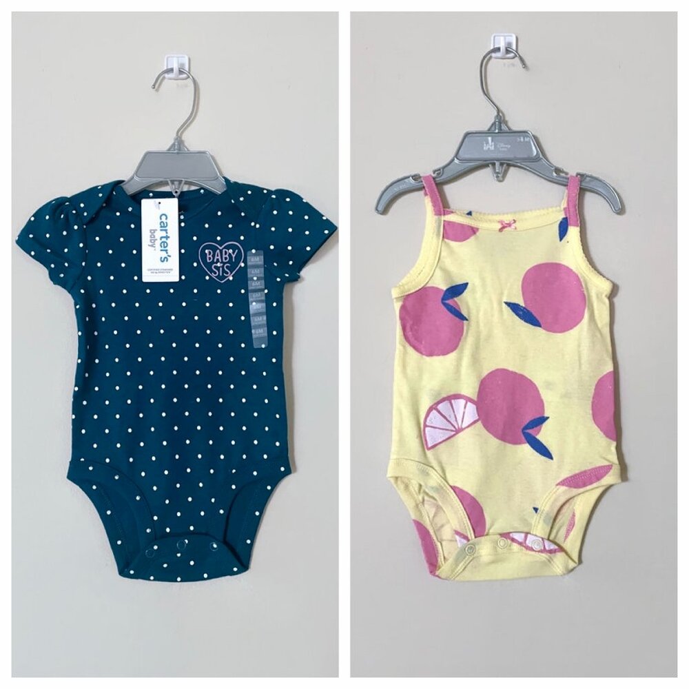 Bundle of onsies for toddler, 2 baby onsies for Baby Sister